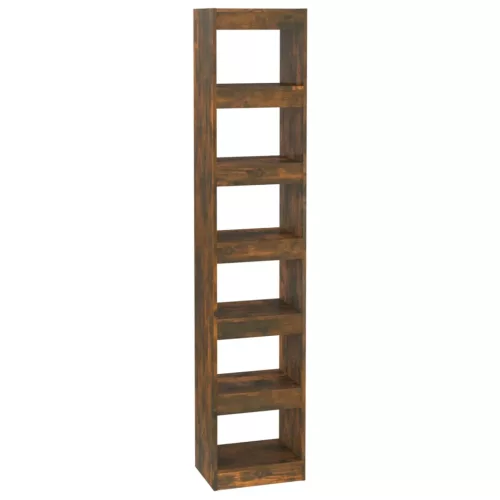  füstös tölgy színű könyvszekrény/térelválasztó 40x30x198 cm