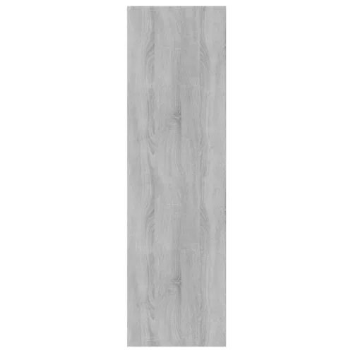  szürke sonoma színű fa könyvszekrény/térelválasztó 80x30x103 cm