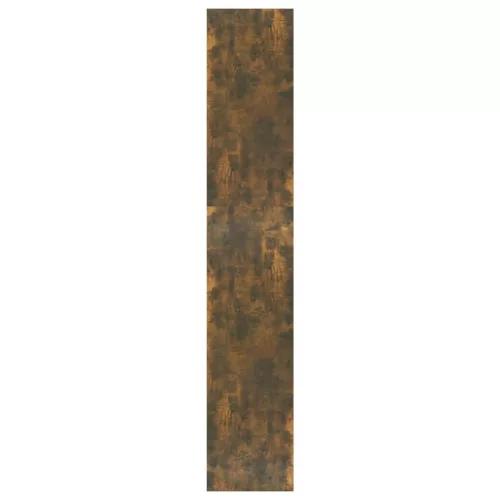  füstös tölgy színű fa könyvszekrény/térelválasztó 80x30x166 cm