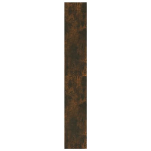  füstös tölgy színű fa könyvszekrény/térelválasztó 80x30x198 cm