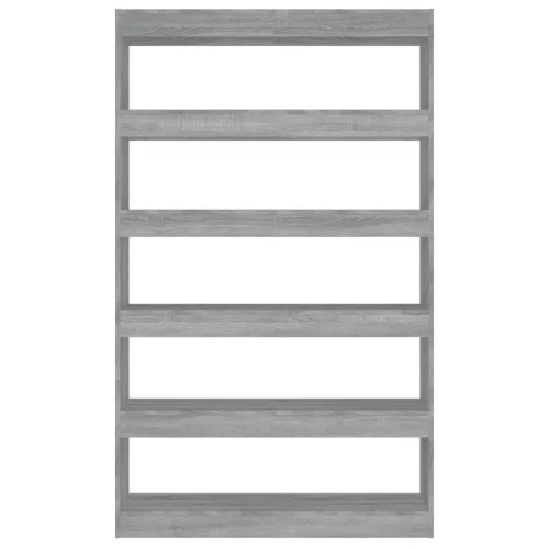 szürke sonoma színű könyvszekrény/térelválasztó 100x30x166 cm