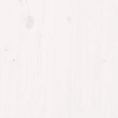  fehér tömör fenyőfa éjjeliszekrény 40x35x49 cm