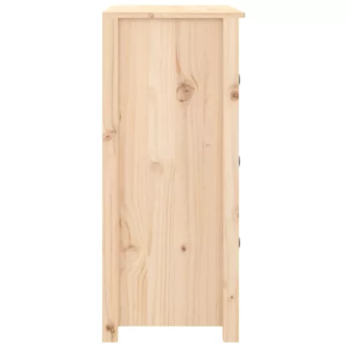  tömör fenyőfa tálalószekrény 70 x 35 x 80 cm