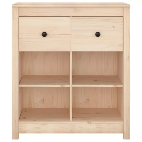  tömör fenyőfa tálalószekrény 70 x 35 x 80 cm