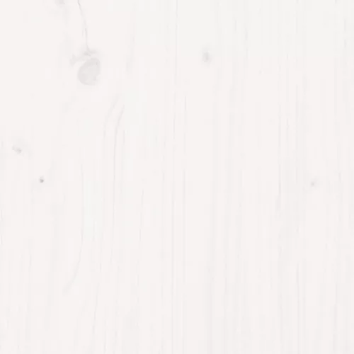  fehér tömör fenyőfa tálalószekrény 111x34x60 cm