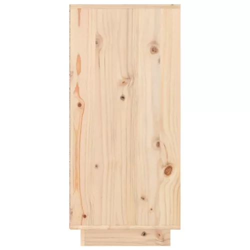  tömör fenyőfa tálalószekrény 110 x 34 x 75 cm