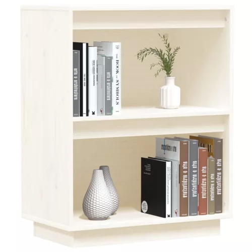  fehér tömör fenyőfa tálalószekrény 60 x 34 x 75 cm