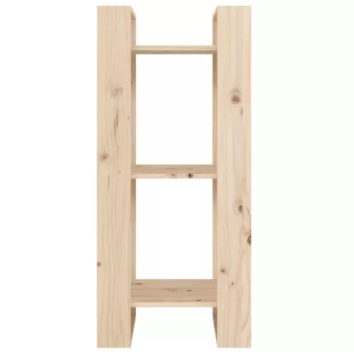  tömör fenyőfa könyvszekrény/térelválasztó 41 x 35 x 91 cm