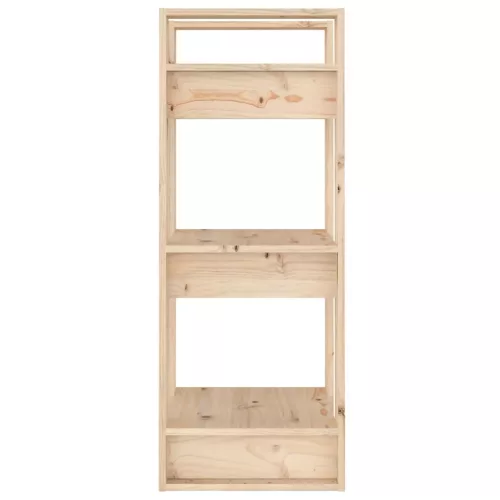  tömör fenyőfa könyvszekrény/térelválasztó 41 x 35 x 91 cm