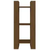  mézbarna tömör fenyőfa könyvszekrény/térelválasztó 41x35x91 cm