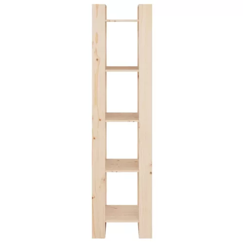  tömör fenyőfa könyvszekrény/térelválasztó 41 x 35 x 160 cm