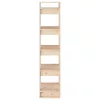  tömör fenyőfa könyvszekrény/térelválasztó 41 x 35 x 160 cm