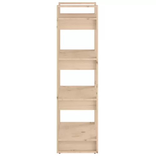  tömör fa könyvszekrény/térelválasztó 60 x 35 x 125 cm