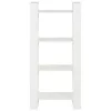  fehér tömör fa könyvszekrény/térelválasztó 60 x 35 x 125 cm