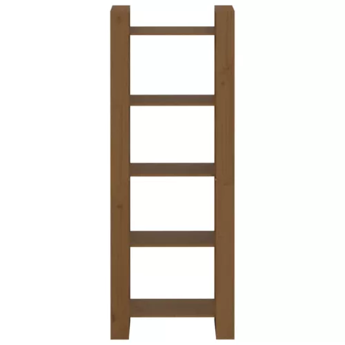  mézbarna tömör fa könyvszekrény/térelválasztó 60 x 35 x 160 cm