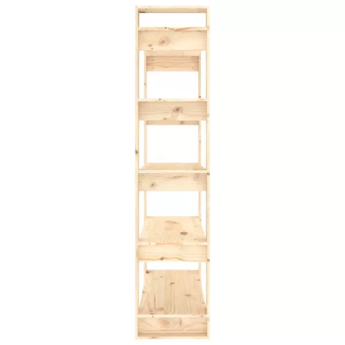  tömör fa könyvszekrény/térelválasztó 80x35x160 cm