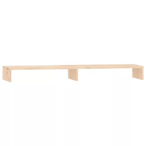  tömör fenyőfa monitorállvány 100 x 27 x 10 cm