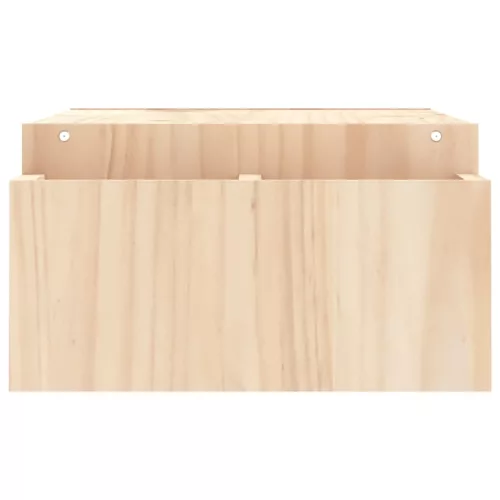  tömör fenyőfa monitorállvány 100 x 27,5 x 15 cm