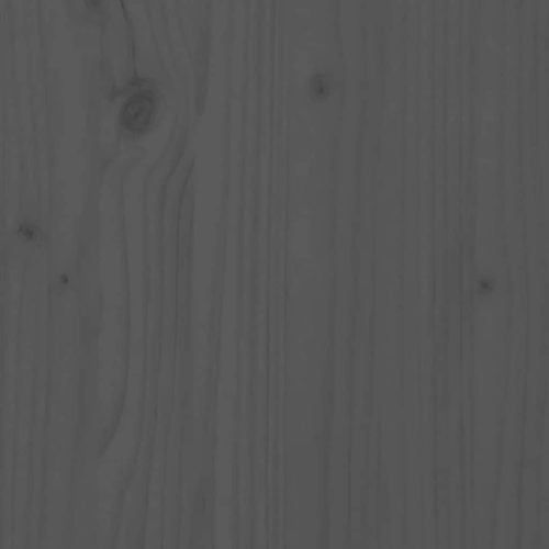  szürke tömör fenyőfa monitorállvány 100 x 27 x 15 cm