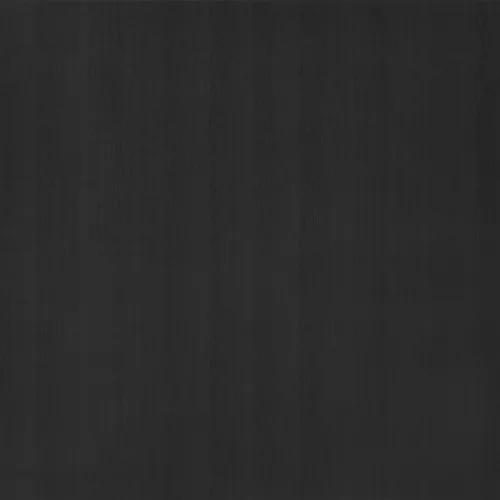  fekete tömör fenyőfa könyvszekrény/térelválasztó 80x25x132 cm