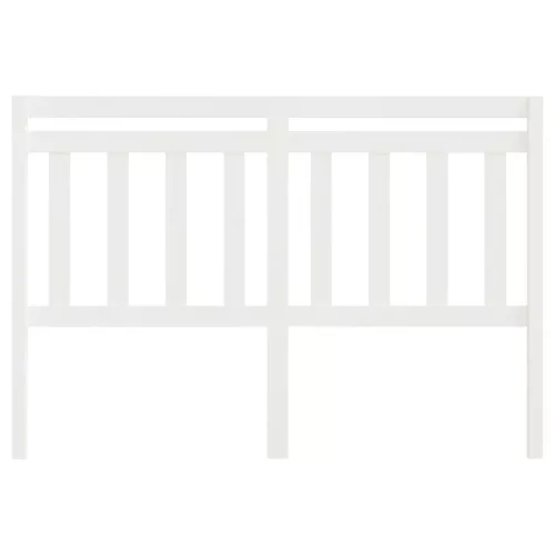  fehér tömör fenyőfa ágyfejtámla 156 x 4 x 100 cm