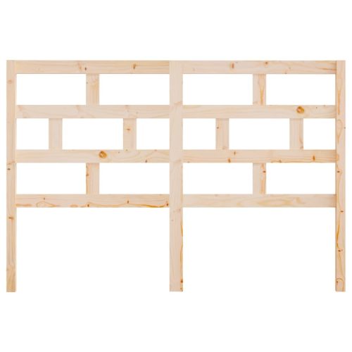  tömör fenyőfa ágy fejtámla 146 x 4 x 100 cm