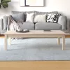  tömör fenyőfa dohányzóasztal 110 x 50 x 30 cm
