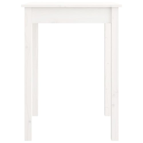  fehér tömör fenyőfa ebédlőasztal 55 x 55 x 75 cm