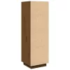  mézbarna tömör fenyőfa magasszekrény 38x35x117 cm