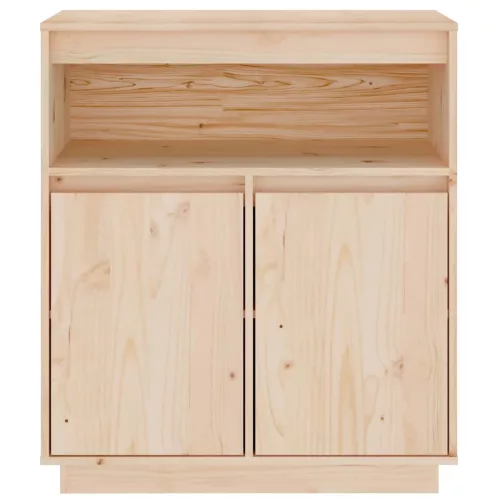  tömör fenyőfa tálalószekrény 70x34x80 cm