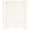  fehér tömör fenyőfa cipősszekrény 110 x 38 x 45,5 cm