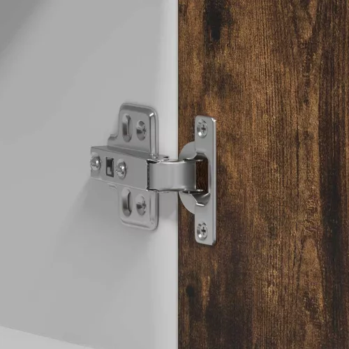  “Lyon” füstös tölgy színű szerelt fa éjjeliszekrény