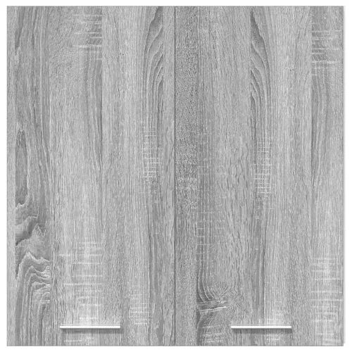  “Lyon” szürke sonoma színű szerelt fa függőszekrény