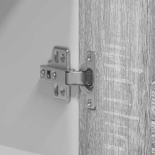  “Lyon” szürke sonoma színű szerelt fa függőszekrény