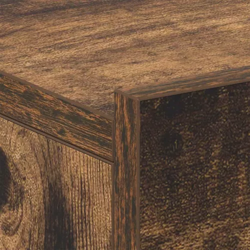  2 db füstös tölgy színű függő éjjeliszekrény 40 x 30 x 15 cm