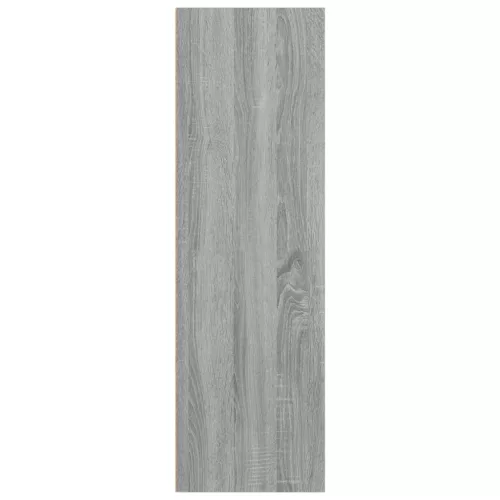  szürke sonoma szerelt fa könyv-/tálalószekrény 66 x 30 x 98 cm