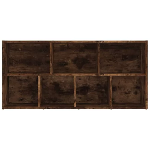  füstös tölgy színű könyvszekrény 50 x 25 x 106 cm