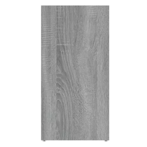  szürke sonoma színű könyvszekrény 50 x 25 x 106 cm