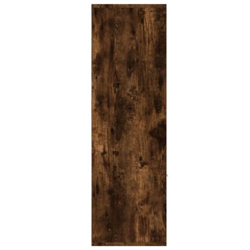  füstös tölgy színű könyvszekrény 98 x 30 x 98 cm