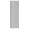  szürke sonoma színű könyvszekrény 98 x 29 x 97,5 cm