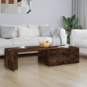    füstös tölgy színű fatermék dohányzóasztal 150x50x35 cm