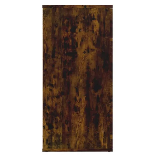  füstös tölgy színű szerelt fa tálalószekrény 80x36x75 cm