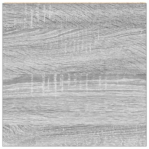  szürke sonoma színű szerelt fa fürdőszobaszekrény 30x30x83,5 cm