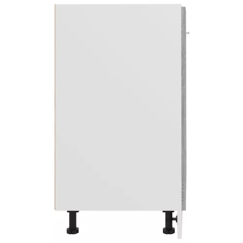  “Lyon” szürke sonoma színű szerelt fa alsó szekrény