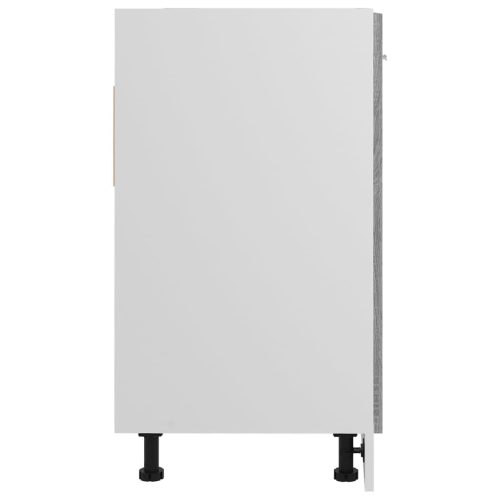  “Lyon” szürke sonoma színű szerelt fa mosogatószekrény