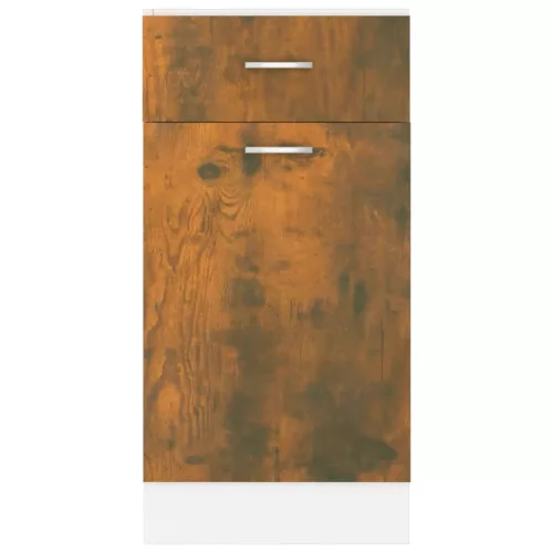  “Lyon” füstös tölgy színű szerelt fa fiókos alsószekrény