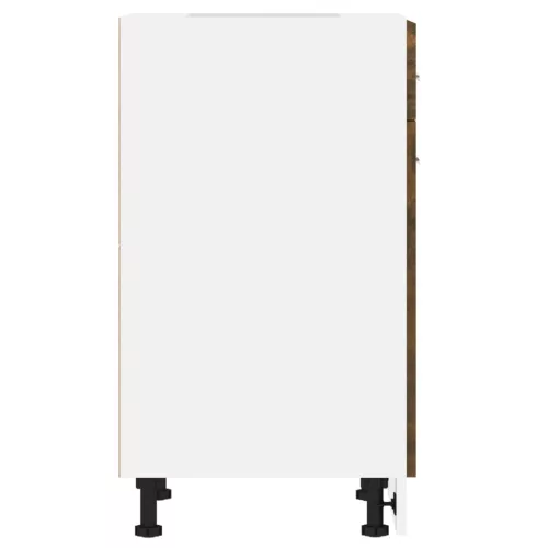  “Lyon” füstös tölgyszínű szerelt fa fiókos alsószekrény