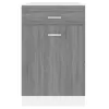  “Lyon” szürke sonoma szerelt fa fiókos alsószekrény