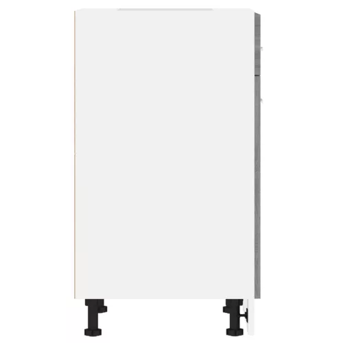  “Lyon” szürke sonoma szerelt fa fiókos alsószekrény