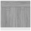  “Lyon” szürke sonoma színű szerelt fa fiókos szekrény
